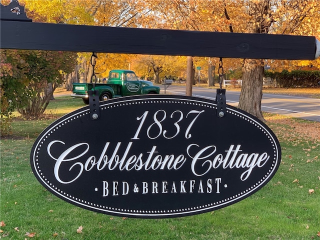 3402 W Lake Rd, Canandaigua Town, NY 14424 - community sign with a lawn