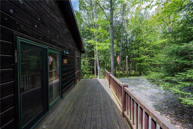 12103 Kincaid Rd, Forestport, NY 13338 - view of deck