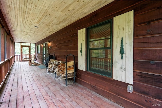 12103 Kincaid Rd, Forestport, NY 13338 - view of wooden porch