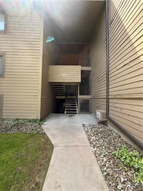 137 Watertree Dr, Dewitt, NY 13057 - entrance to property with ac unit