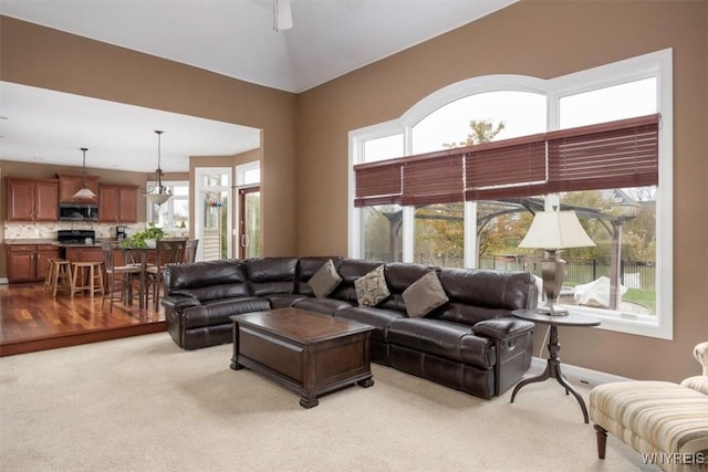 82 Arcadian Dr, Amherst, NY 14228 - living area featuring light carpet