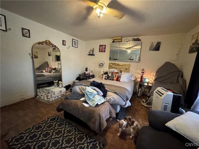 403 Coffeen St, Watertown-City, NY 13601 - bedroom with a ceiling fan