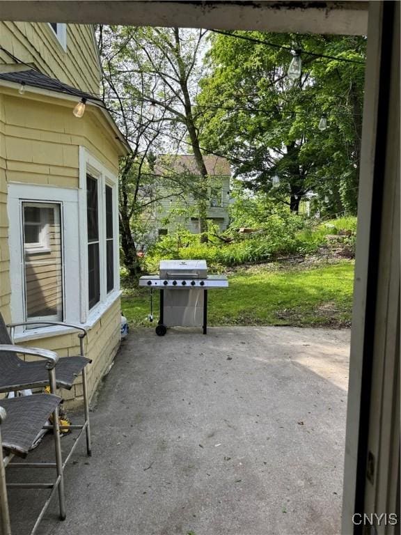 58 S Hamilton St, Elbridge, NY 13080 - view of patio / terrace featuring grilling area