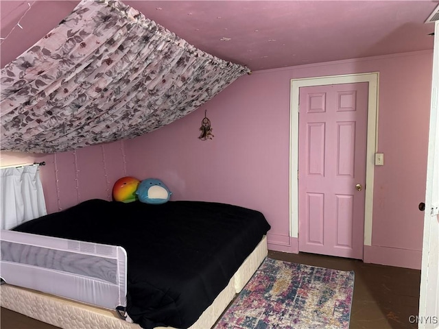 58 S Hamilton St, Elbridge, NY 13080 - bedroom featuring lofted ceiling