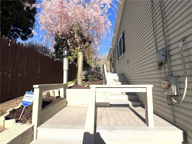 5545 E Lake Rd, Conesus, NY 14435 - view of wooden terrace