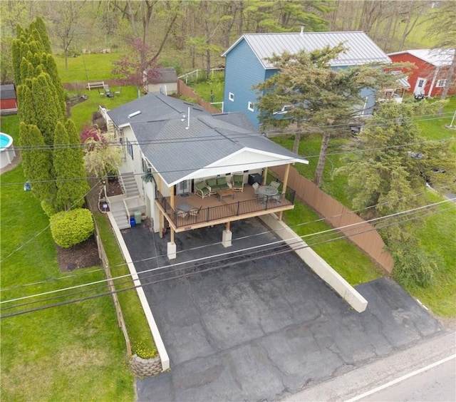 5545 E Lake Rd, Conesus, NY 14435 - view from above of property