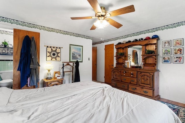 4922 Tenterden Dr, Onondaga, NY 13215 - bedroom with ceiling fan