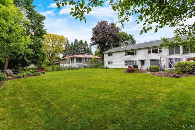 4922 Tenterden Dr, Onondaga, NY 13215 - view of yard