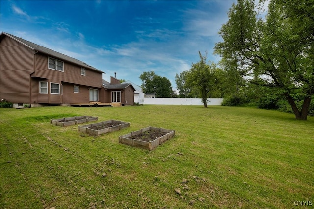 8005 Fir Dr, Clay, NY 13041 - view of yard with a vegetable garden