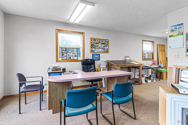 2194 State Route 5, Schuyler, NY 13502 - office space featuring carpet, a textured ceiling, and cooling unit