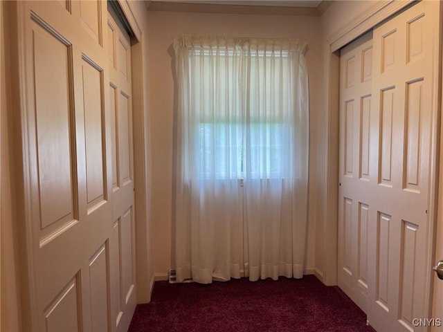 624 Deerfield Dr, Oneida-Inside, NY 13421 - unfurnished bedroom with dark carpet and baseboards