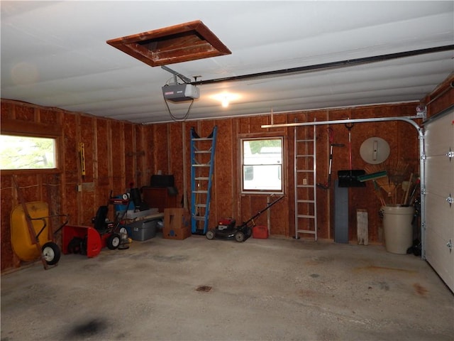 6731 Lake Salubria Dr, Bath, NY 14810 - garage with a garage door opener