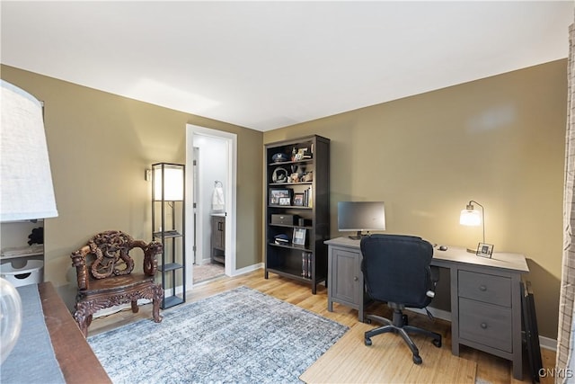 147 Crooked Lake Rd, Tully, NY 13159 - office space featuring light wood-type flooring and baseboards