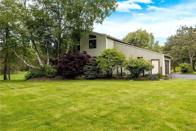 147 Crooked Lake Rd, Tully, NY 13159 - view of side of home featuring a yard and driveway