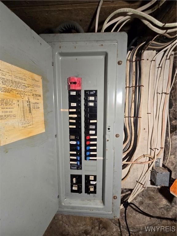 4003 Wood Rd, Albion, NY 14411 - utilities with electric panel