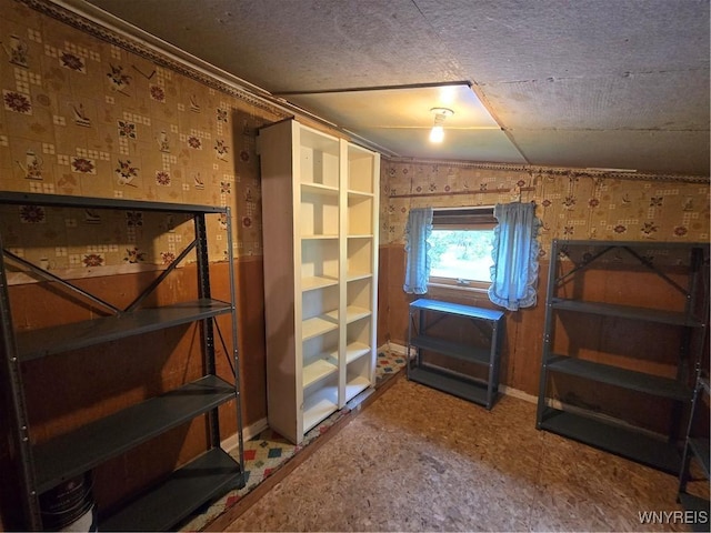 4003 Wood Rd, Albion, NY 14411 - bedroom featuring wallpapered walls