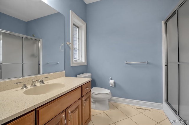 25 Davinci Ct, Amherst, NY 14221 - full bath with toilet, a stall shower, vanity, and baseboards