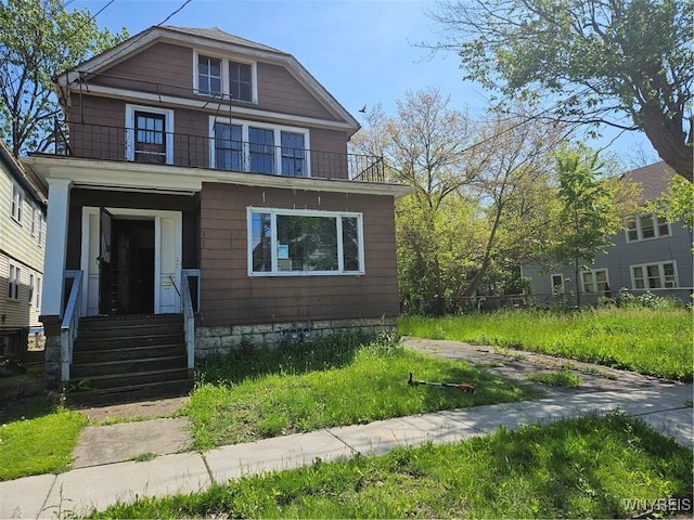 157 Victoria Ave, Buffalo, NY 14214 - view of front of property featuring a balcony