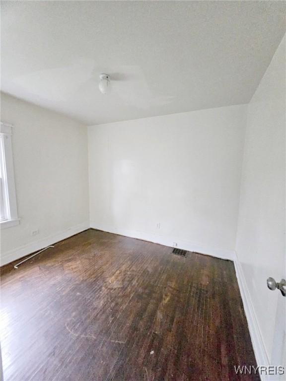 157 Victoria Ave, Buffalo, NY 14214 - empty room with wood finished floors and baseboards