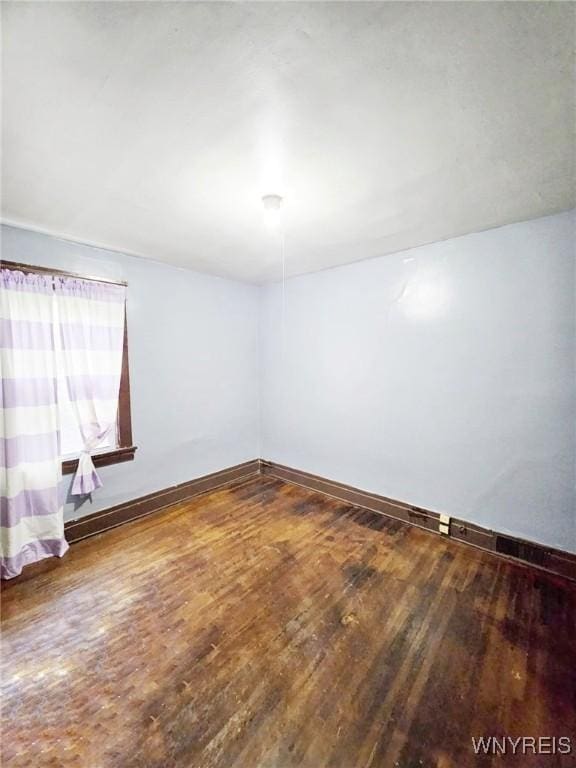 157 Victoria Ave, Buffalo, NY 14214 - unfurnished room featuring wood finished floors and baseboards