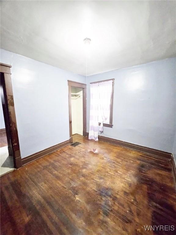 157 Victoria Ave, Buffalo, NY 14214 - spare room with wood finished floors and baseboards