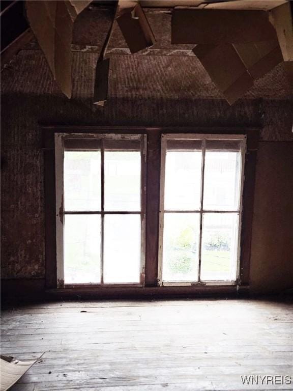 157 Victoria Ave, Buffalo, NY 14214 - unfurnished room featuring wood-type flooring