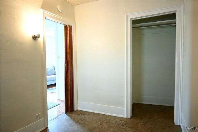 801 Ballantyne Rd, Syracuse, NY 13207 - unfurnished bedroom with baseboards and a closet