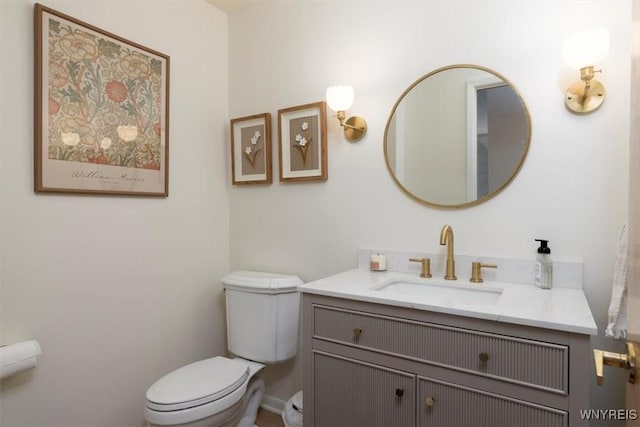 54 Contessa Ct, Amherst, NY 14221 - half bath with toilet, vanity, and baseboards