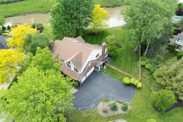 54 Contessa Ct, Amherst, NY 14221 - aerial view of property and surrounding area with a large body of water