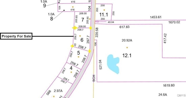 3377 Beeman Hollow Rd, Erwin, NY 14801 - parcel map