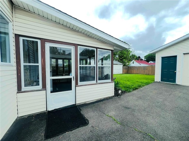 305 S Hoffman St, Elmira-City, NY 14904 - property entrance with a patio
