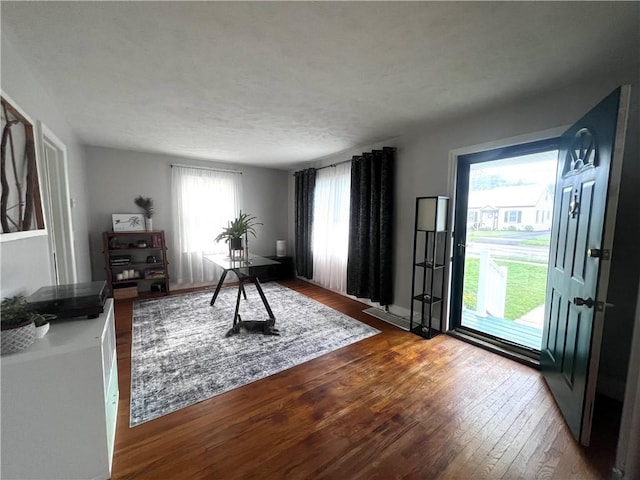 305 S Hoffman St, Elmira-City, NY 14904 - office space with wood finished floors and a textured ceiling