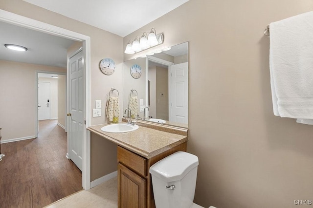 4962 Tall Oaks Dr, Manlius, NY 13066 - bathroom featuring wood finished floors and vanity