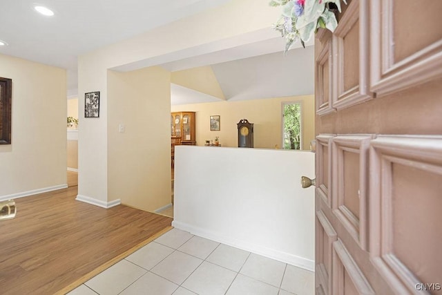 4962 Tall Oaks Dr, Manlius, NY 13066 - foyer with recessed lighting and light tile patterned flooring