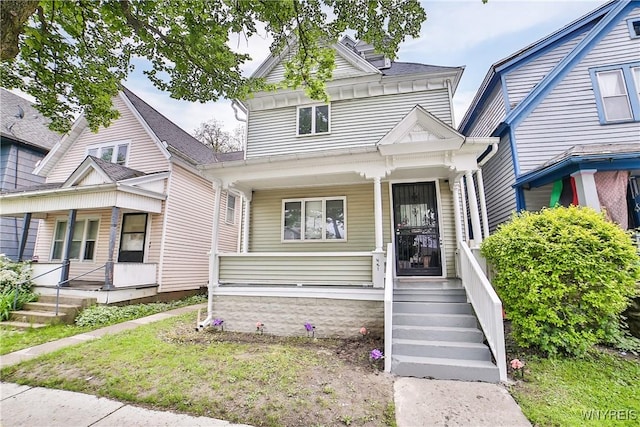 421 E Utica St, Buffalo, NY 14208 - traditional style home featuring a porch