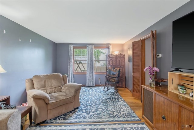 8013 Plinius, Clay, NY 13090 - living area with light wood-style flooring