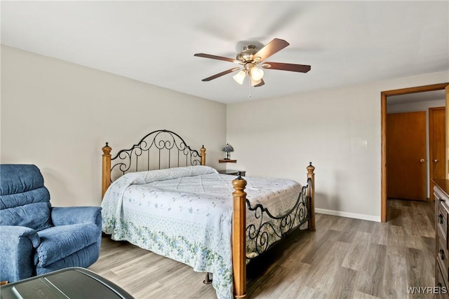 79 Windermere Blvd, Amherst, NY 14226 - bedroom featuring wood finished floors, baseboards, and a ceiling fan