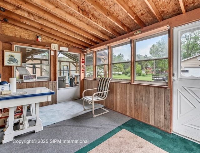 393 Bauman Rd, Amherst, NY 14221 - sunroom / solarium with lofted ceiling