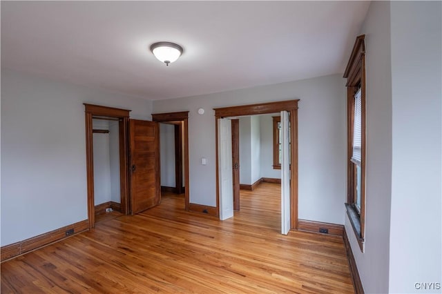 611 Turin St, Rome-Inside, NY 13440 - spare room with baseboards and light wood-type flooring