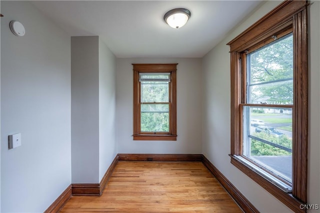 611 Turin St, Rome-Inside, NY 13440 - spare room featuring healthy amount of natural light, light wood-style floors, and baseboards