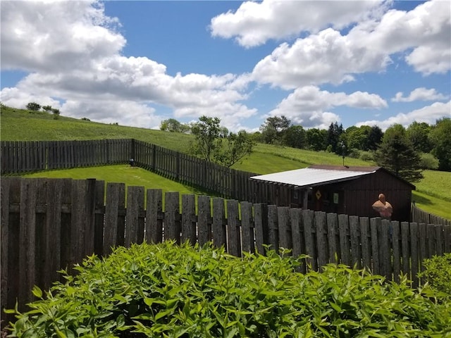 7404 Bonney Hill Rd, Hamilton, NY 13346 - view of fenced backyard