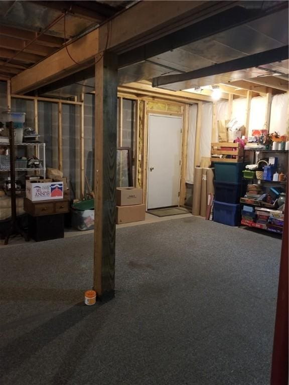 7404 Bonney Hill Rd, Hamilton, NY 13346 - view of unfinished basement