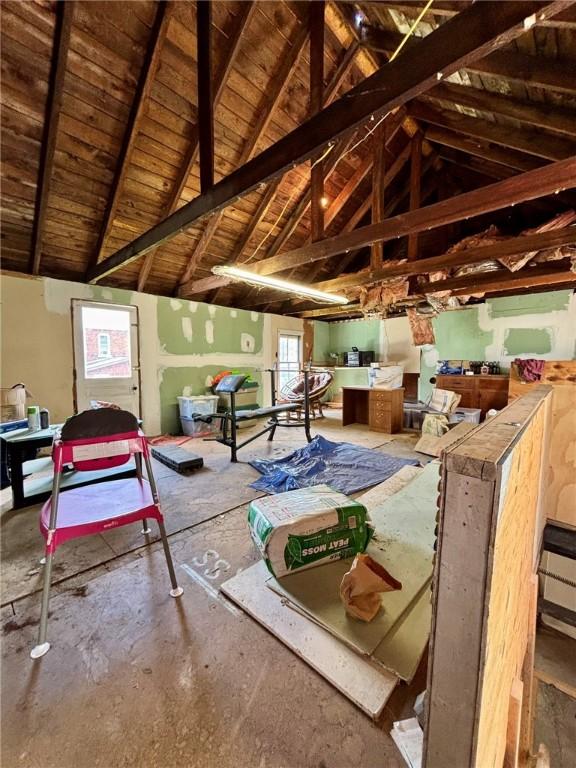 145 Decatur St, Corning-City, NY 14830 - view of attic