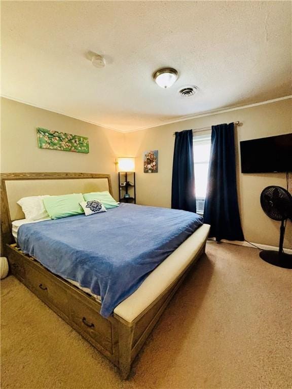 145 Decatur St, Corning-City, NY 14830 - carpeted bedroom with crown molding