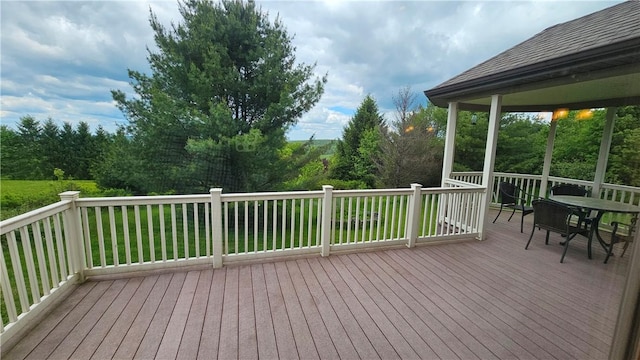 746 Gospel Hill Rd, Guilford, NY 13780 - view of deck