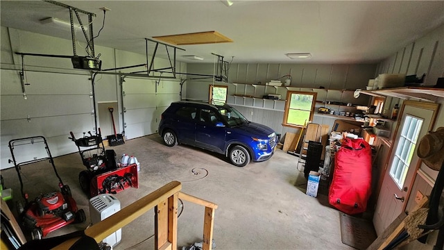 746 Gospel Hill Rd, Guilford, NY 13780 - garage with a garage door opener
