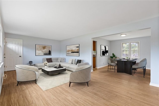 2200 W Henrietta Rd, Brighton, NY 14623 - living area with light wood-type flooring and baseboards