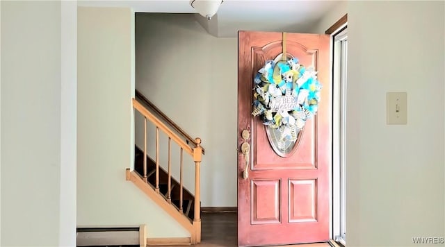 48 Presidio Pl, Amherst, NY 14221 - entrance foyer featuring a baseboard heating unit