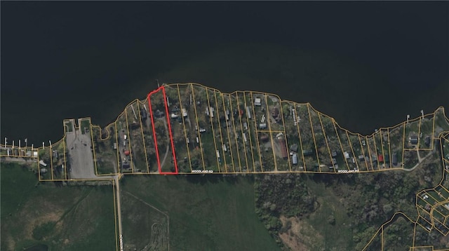 695 Woodland Rd, Richfield, NY 13439 - aerial overview of property's location featuring property boundaries highlighted
