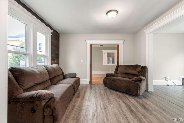 264 S 5th St, Fulton, NY 13069 - living room with wood finished floors and baseboards